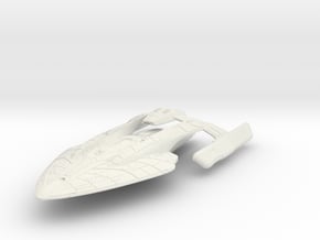 Federation Ancient class refit HvyCruiser V3 4.1"  in White Natural Versatile Plastic