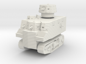 Bob Semple Tank 1/56 in White Natural Versatile Plastic