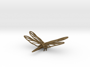 Dragonfly in Natural Bronze