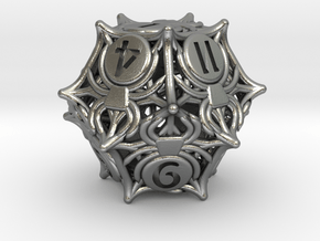 D12 Balanced - Spiders in Natural Silver