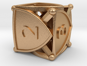 D6 Balanced - Shield in Natural Bronze