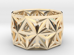 ARRAY RING in 14K Yellow Gold: 7 / 54