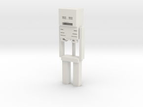 Minecraft[‎Skeleton] in White Natural Versatile Plastic