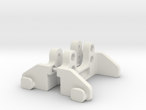 Kyosho Optima Mid swb Shortie cradle in White Natural Versatile Plastic