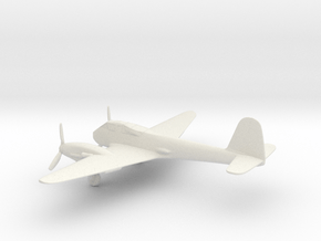 Messerschmitt Me 410 Hornisse in White Natural Versatile Plastic: 1:64 - S