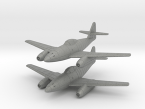 1/200 Messerschmitt Me-262A (x2) in Gray PA12