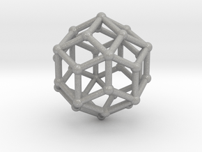 0304 Rhombic Triacontahedron V&E (a=1cm) #002 in Aluminum