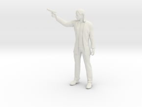 Printle F John Travolta - 1/24 - wob in White Natural Versatile Plastic