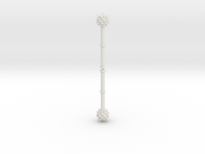 5mm grip spiked mace x2 in White Natural Versatile Plastic