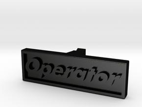 "Operator" Gun Charms - Scorpion Evo 3 A1 ASG in Matte Black Steel