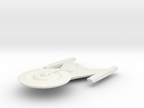 USS Discovery in White Natural Versatile Plastic
