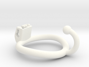 Cherry Keeper Ring G2 - 53x48mm -4° ~50.5mm BH in White Processed Versatile Plastic