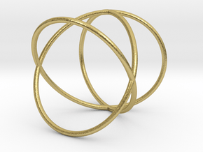 Rolling / Revolving Illusion in Natural Brass: Small