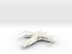 1/144 Penguin Deep Space Fighter in White Natural Versatile Plastic