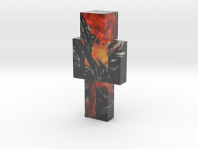 flame-skyrim-icons-12 | Minecraft toy in Glossy Full Color Sandstone