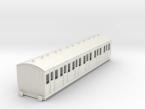 o-87-met-ashbury-bogie-composite-coach in White Natural Versatile Plastic