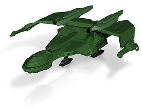 Klingon F-17D WindDragon AssaultShip Wings Up in Tan Fine Detail Plastic