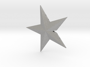 Glowing Christmass star.  in Aluminum: 28mm