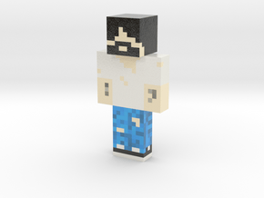 LimeLoop | Minecraft toy in Glossy Full Color Sandstone