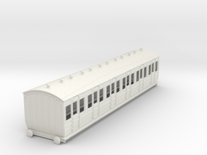 o-43-met-ashbury-bogie-first-class-coach in White Natural Versatile Plastic