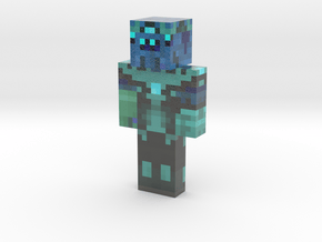 araignee7263 god mode | Minecraft toy in Glossy Full Color Sandstone