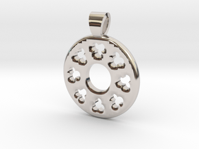 Rosette type 3 [pendant] in Platinum
