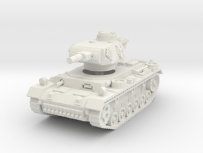 Panzer III N 1/72 in White Natural Versatile Plastic