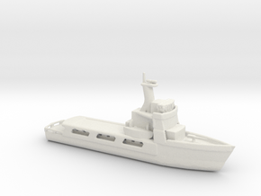 1/600 Scale USCGC Vigorous WMEC-627 in White Natural Versatile Plastic