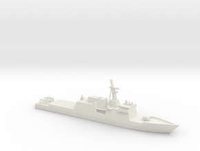 1/600 Scale Huntington Ingalls NS Cutter in White Natural Versatile Plastic