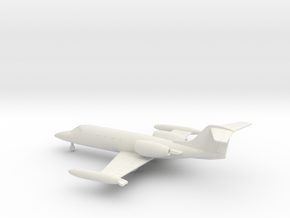 Learjet 35A in White Natural Versatile Plastic: 1:160 - N