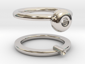 United-puzzle-engagement-ring in Platinum: 11.5 / 65.25