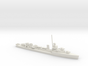 1/600 Scale Sims Class Destroyer in White Natural Versatile Plastic