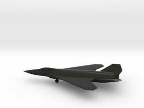 Dassault Aerospace NGF (w/Landing Gear) in Black Natural Versatile Plastic: 1:200