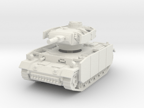 Panzer III N (schurzen) 1/100 in White Natural Versatile Plastic