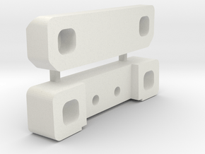 Kyosho Lazer ZX - C&D Block Kit in White Natural Versatile Plastic