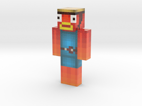 bigpott | Minecraft toy in Glossy Full Color Sandstone