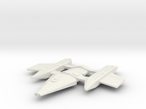 Tamarian DeepSpace Cruiser in White Natural Versatile Plastic