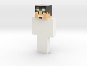 skin2 | Minecraft toy in Glossy Full Color Sandstone