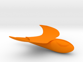 Space Ghost Phantom Cruiser in Orange Processed Versatile Plastic