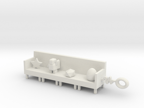 Sofa pendant in White Natural Versatile Plastic: 1:16