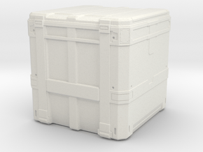 sci fi transport box tabletop size in White Natural Versatile Plastic