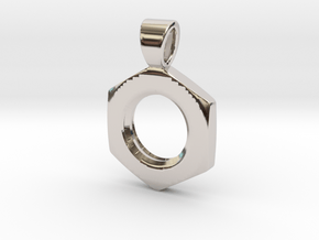 Nut [pendant] in Platinum