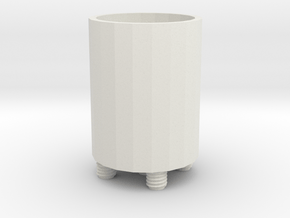 Pen holder in White Natural Versatile Plastic