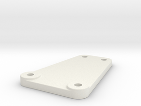 RC10 STEALTH TRANSMISSION BRACE REPRODUCTION OF RP in White Natural Versatile Plastic