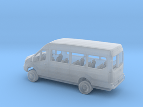 1/87 2018 Ford Transit Mid Roof Extended Van  in Tan Fine Detail Plastic
