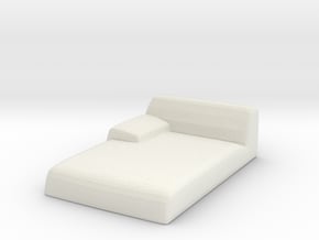 1:24 Sofa in White Natural Versatile Plastic