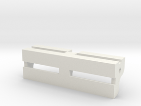 bookshelf in White Natural Versatile Plastic