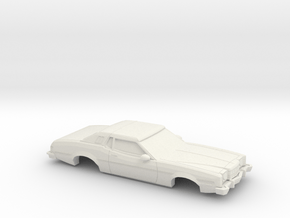 1/43 1974-76  Ford Elite in White Natural Versatile Plastic