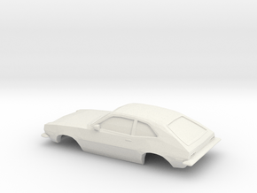1/43 1972 Ford Pinto in White Natural Versatile Plastic