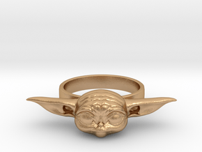 The Child Ring size6 Baby Yoda in Natural Bronze